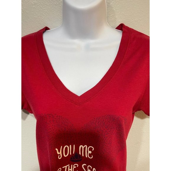 Disney Parks Small V-Neck Tee - Picture 6 of 7